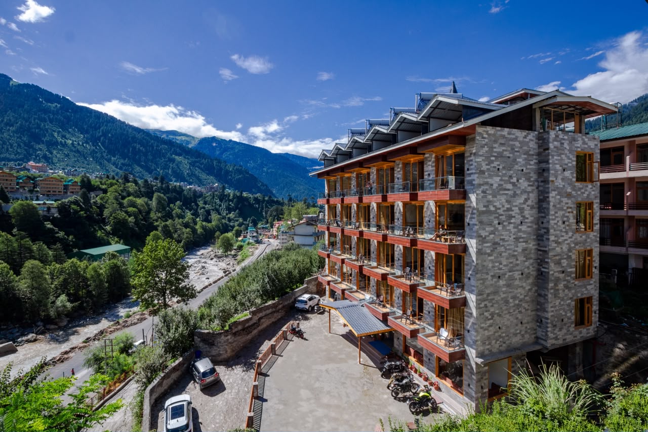 Hotel River Pine room in Manali